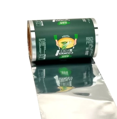 Impresión personalizada Envases de dulces para alimentos Película laminada de aluminio Poliéster laminado/VMCPP Película de envasado flexible de plástico