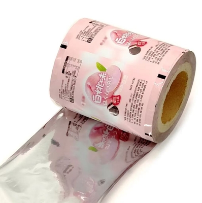 Impresión personalizada Envases de dulces para alimentos Película laminada de aluminio Poliéster laminado/VMCPP Película de envasado flexible de plástico