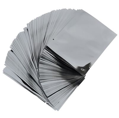 Bolsas de plástico termoselladas impresas personalizadas, embalaje de alimentos de papel de aluminio, almacenamiento al vacío, bolsas selladas por 3 lados