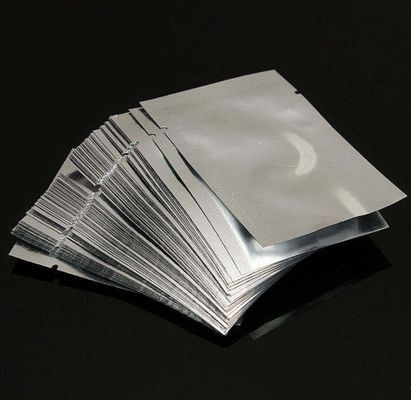 Bolsas de plástico termoselladas impresas personalizadas, embalaje de alimentos de papel de aluminio, almacenamiento al vacío, bolsas selladas por 3 lados