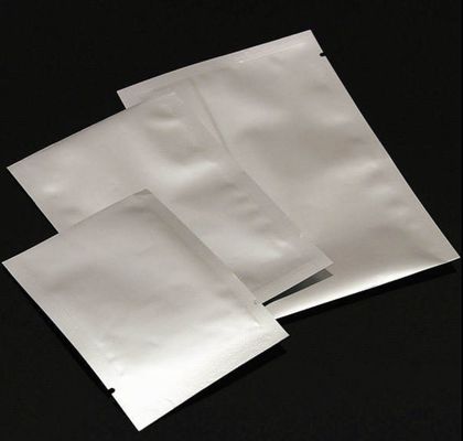 Bolsas de plástico termoselladas impresas personalizadas, embalaje de alimentos de papel de aluminio, almacenamiento al vacío, bolsas selladas por 3 lados
