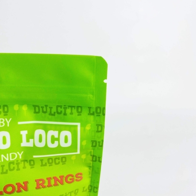 Bolsa de caramelos de calibre alimenticio con ventana transparente