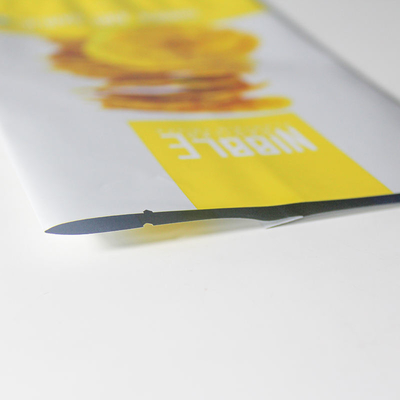 Impresión digital personalizada impresa Bolsa de papel de aluminio de plástico Bocadillo de café Bolsa sellada de tres lados Bolsa plana Bolsa trasera Bolsa sellada