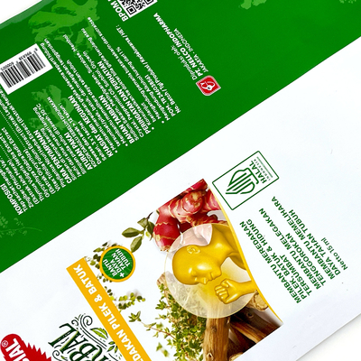 Impresión a medida de papel de aluminio laminado para envases de alimentos película de rollo de café papas fritas galletas de plástico film de envasado de bocadillos