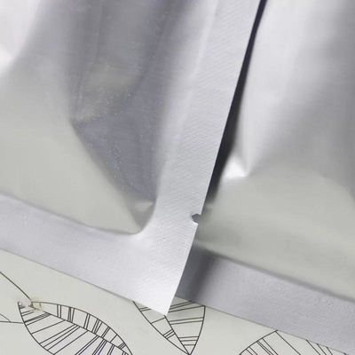 Bolsa sellada de 3 lados personalizada de 9 * 13, bolsa de papel de aluminio, bolsa de envasado al vacío con cinta rasgable