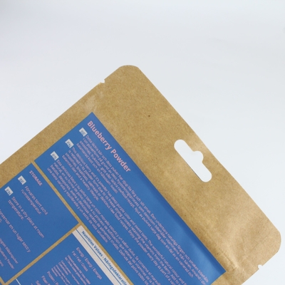 Bolsa vertical con logotipo personalizado, bolsa de embalaje para alimentos, bolsa de embalaje en polvo resealable