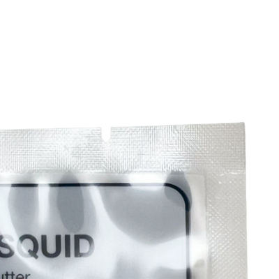 Bolsas termoselladas con logotipo impreso a medida, sellado por tres lados, para envasado de alimentos congelados, bolsas de plástico al vacío para envasado de carne con ventana