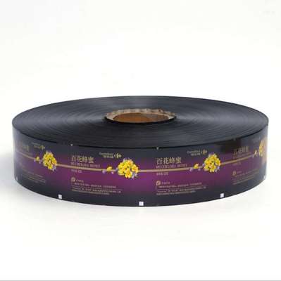 Impresión personalizada de BOPP suave laminado PE película de rollo de plástico flexible bocadillos y envases de alimentos para galletas dulces