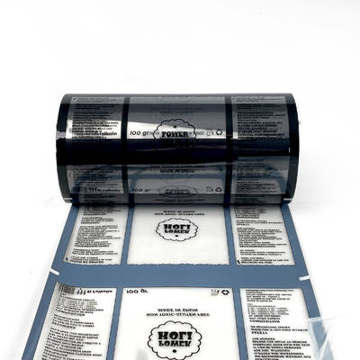 Embalaje de alimentos de material compuesto suave y a prueba de humedad Película de plástico para caramelos, bocadillos, galletas Embalaje flexible Película de bolsillo