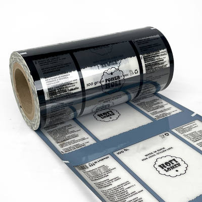 Embalaje de alimentos de material compuesto suave y a prueba de humedad Película de plástico para caramelos, bocadillos, galletas Embalaje flexible Película de bolsillo