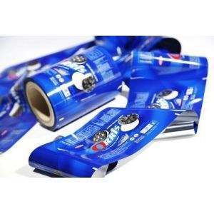 Rollo de película de bolsas de plástico laminado BOPP/VMCPP de grado alimenticio para maquinaria de embalaje