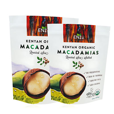 Bolsas Premium Stand-Up con Impresión de Logotipo Privado Personalizado Empaquetado Bolsa de Aluminio Stand Up para Envasado de Alimentos