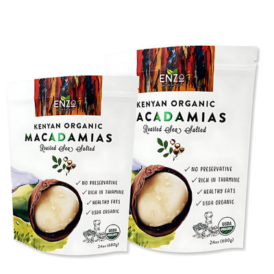 Bolsas Premium Stand-Up con Impresión de Logotipo Privado Personalizado Empaquetado Bolsa de Aluminio Stand Up para Envasado de Alimentos