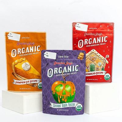 Embalaje de productos Bolsas de pie/follas de aluminio Embalaje con cerradura con cremallera Bolsas de alimentos