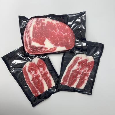 Productos de carne congelados Embalaje al vacío Bolsa transparente para cocinar al vapor Bolsa transparente para carne