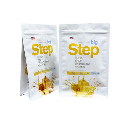 Bolsa con cierre de cerradura impresa a medida para envases de alimentos para bocadillos Dulces en polvo Nueces secas Especias en polvo Azúcar