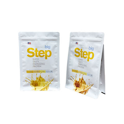 Bolsa con cierre de cerradura impresa a medida para envases de alimentos para bocadillos Dulces en polvo Nueces secas Especias en polvo Azúcar