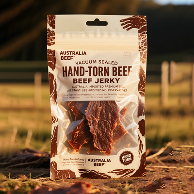 Customizable Three Side Seal Pouch with Resealable Zipper and Tear Notch for Packaging Snacks Candy Powder Coffee Tea and Dry Food Products