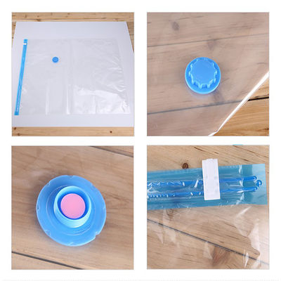 El almacenamiento de PAPE Home Flat Vacuum Suction empaqueta transparente