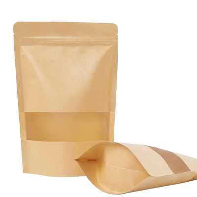 La cecina Kraft se levanta las bolsas que embalan la cremallera modificada para requisitos particulares comida