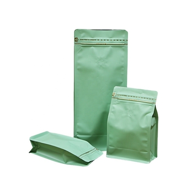 La hoja que se puede volver a sellar coloca para arriba las bolsas k reutilizables para el té pulveriza el envasado de alimentos a granel seco
