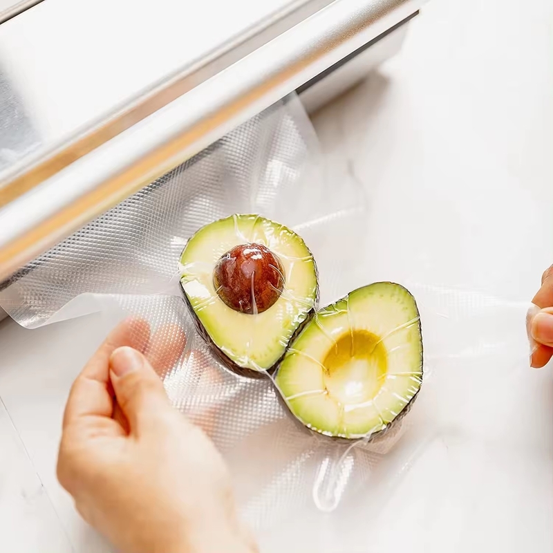 Bolsa de vacío de PA Cereales Alimentos secos Bolsa de plástico transparente de envasado al vacío de grado alimenticio