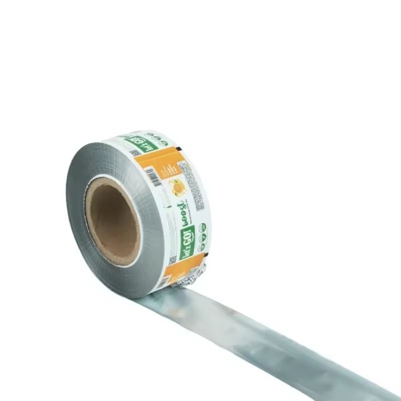 Impresión a medida Embalaje automático de bolsas de plástico laminado de aluminio laminado de película de papel de papel galletas Embalaje de alimentos