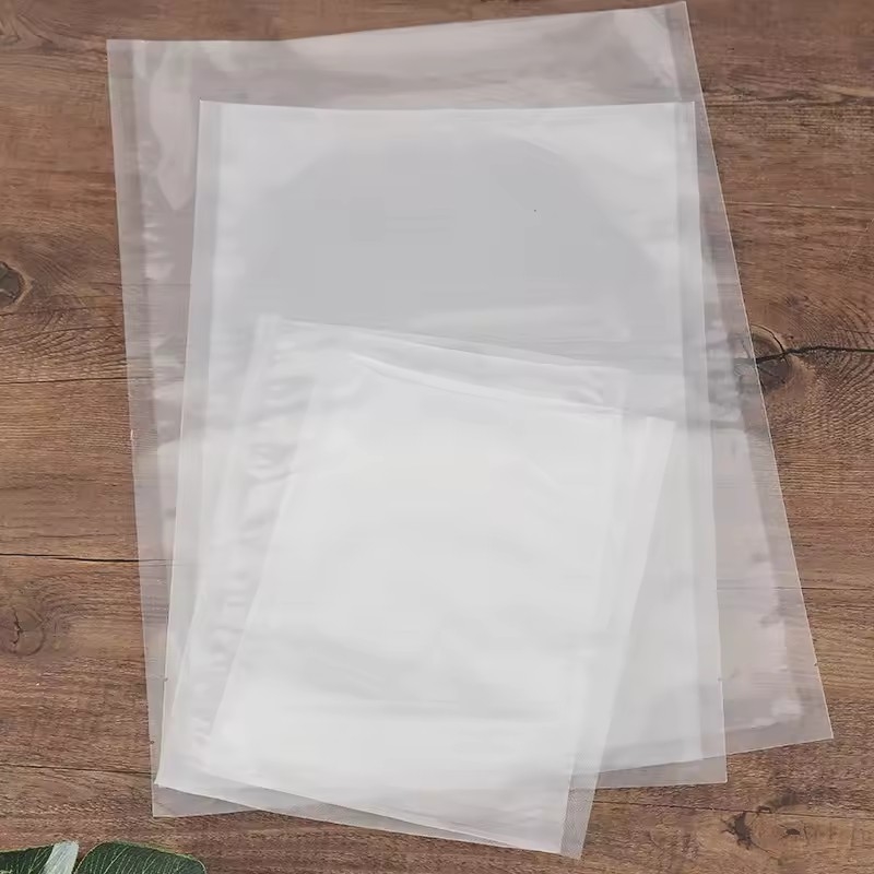 15cm*20cm*70mic Bolsa de plástico de nylon para almacenamiento de alimentos Bolsa de sellador de vacío para carne de res