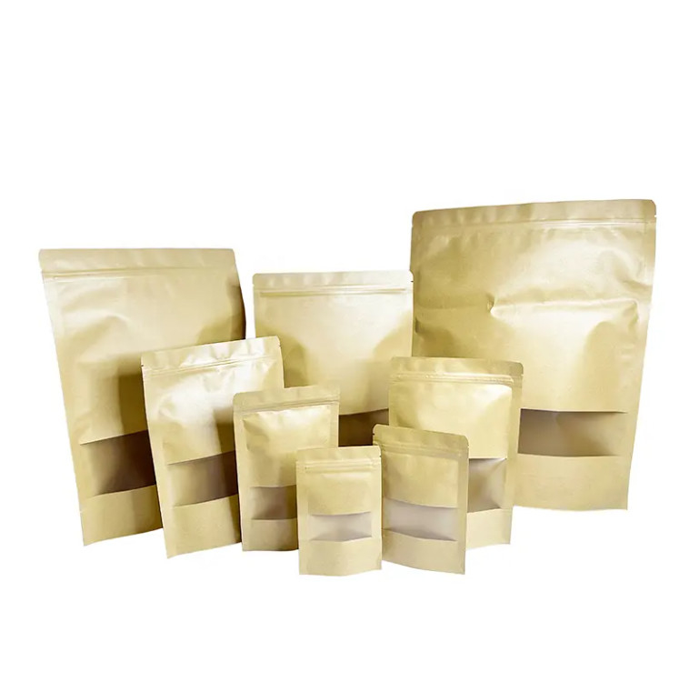Bolsas de pie Bolsas de cierre con cremallera Bolsas de almacenamiento de alimentos para productos de embalaje