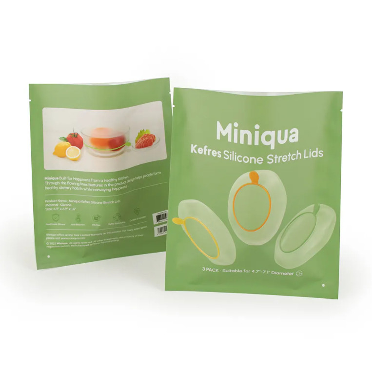 3 Bolsa de Mylar de sellado lateral sin cerradura con cremallera Bolsa de embalaje sellable por calor para pequeños accesorios