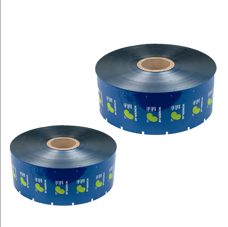 Película de envase de papel de aluminio Película de envase automática de plástico Película laminada Bocadillos Caramelos Galletas Papas fritas Bolsas de película