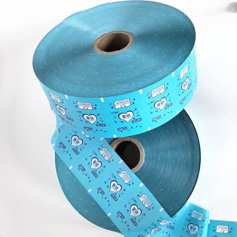 Sello térmico impreso a medida PET BOPP Película de plástico de caramelo y chocolate Embalaje de alimentos, Película de aluminio con pedidos