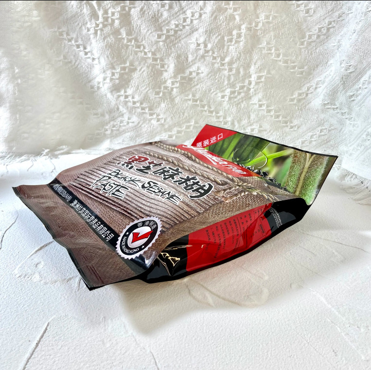 OEM Tamaño personalizado BOPP Side Gusset Bolsa de aluminio con revestimiento de papel de aluminio de color Impreso de sésamo bolsas de embalaje de alimentos Material de PE térmico