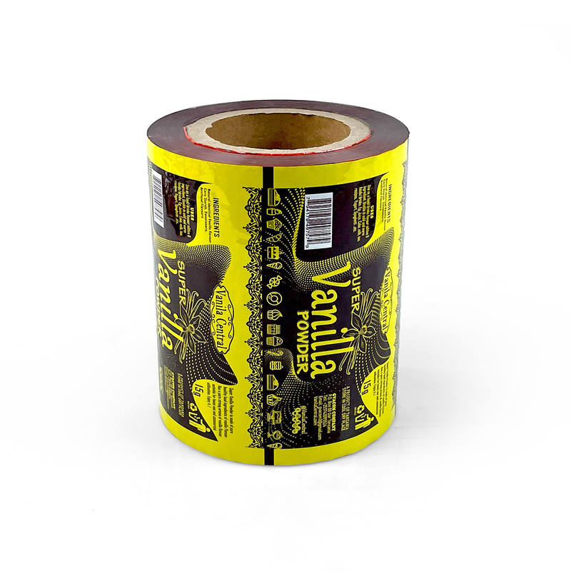 Automatic Machine Rolls Sachet Packaging Roll Film Food Grade Plastic Pe Laminated Film Candy Biscuit Snack Sachet Film Roll