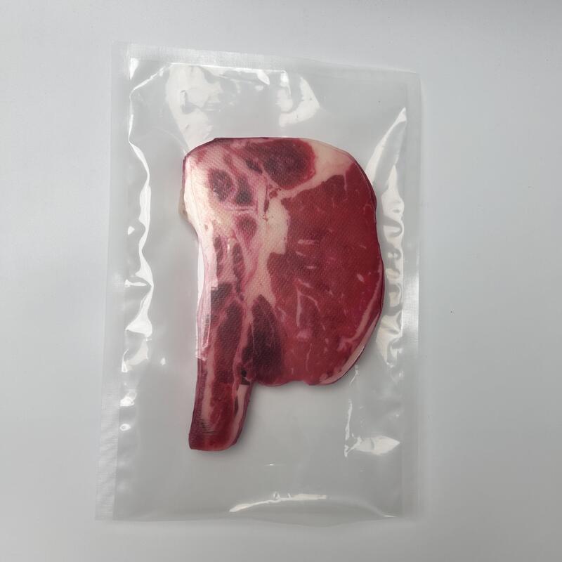 Productos de carne congelados Embalaje al vacío Bolsa transparente para cocinar al vapor Bolsa transparente para carne
