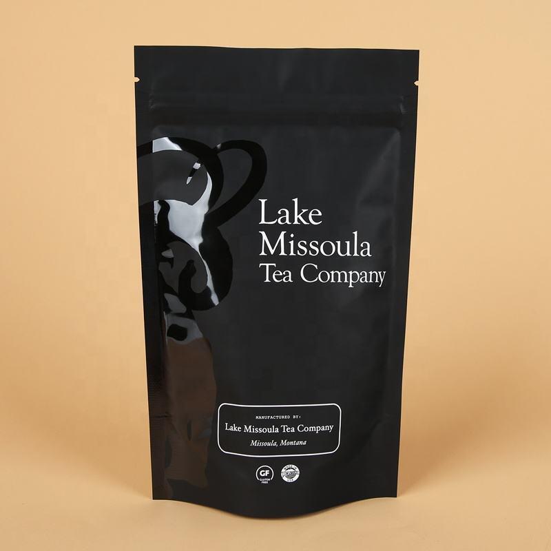 Bolsas de embalaje de alimentos con cremallera reabrible Bolsas de embalaje de especias en polvo personalizadas Bolsas de plástico